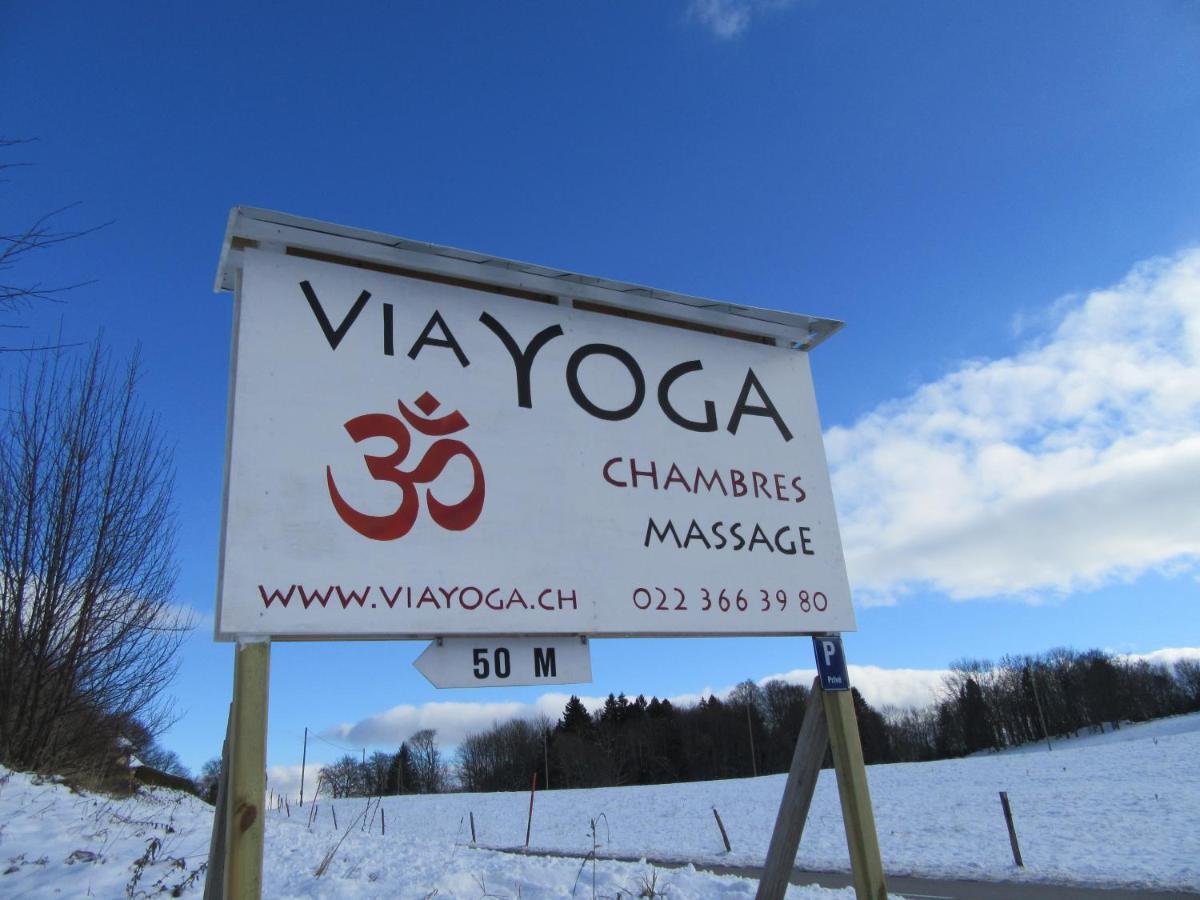 Hotel Centre Viayoga Saint-Cergue Esterno foto